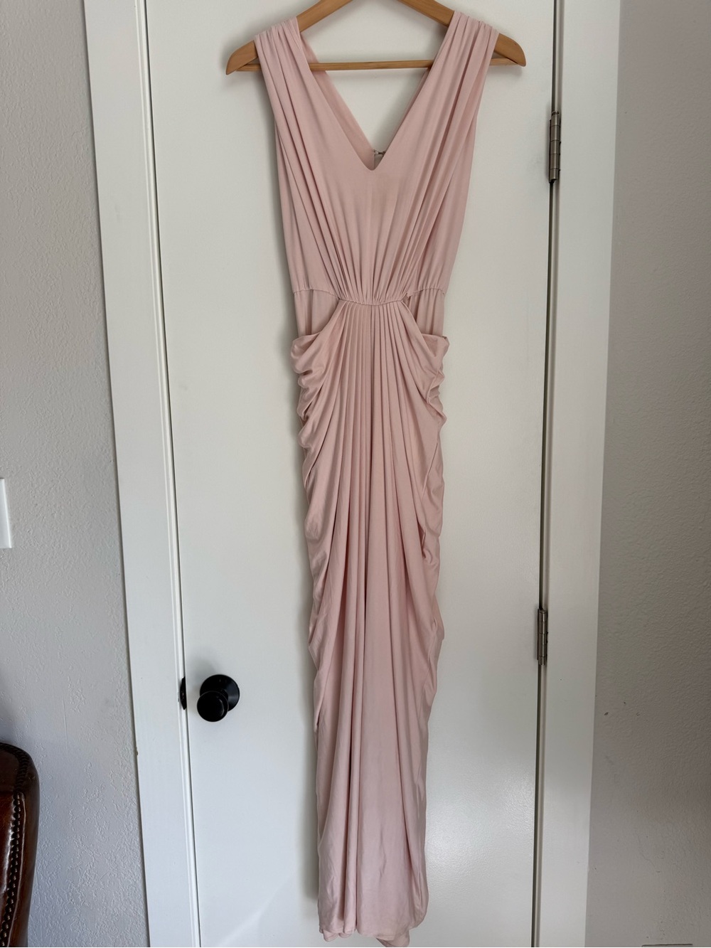 Pia Gladys Perey dress-blush pink